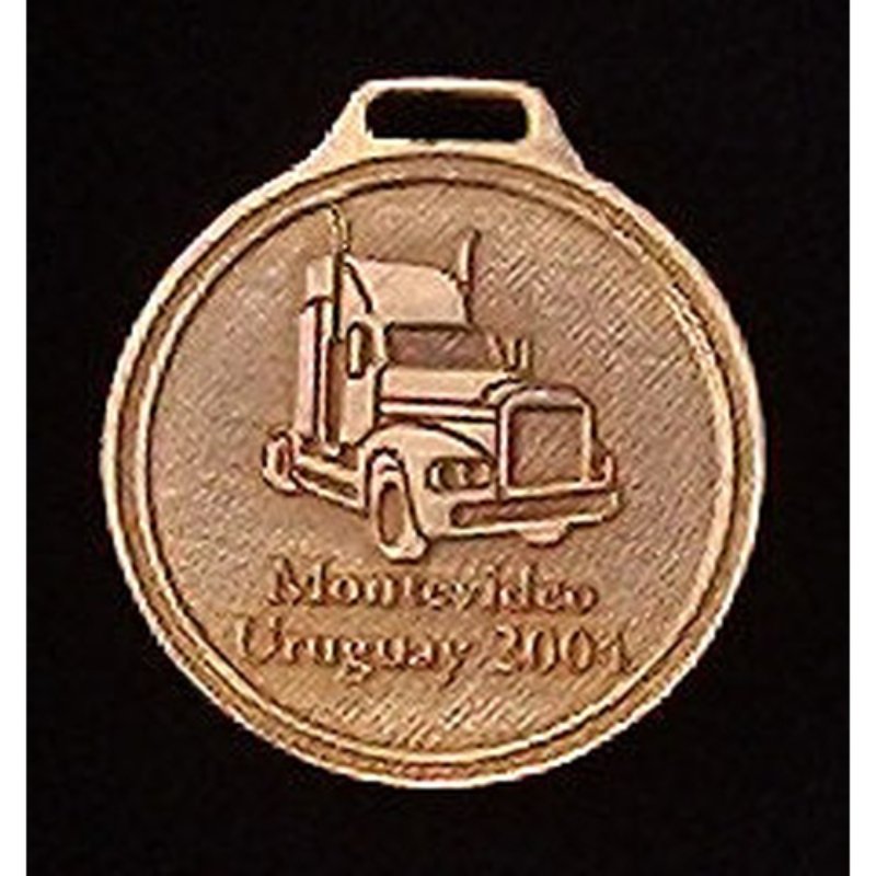 Medalla de Fundición Exclusiva Transporte