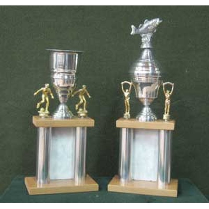 Trofeo de Columnas Doble Campeón Premium